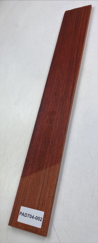 Fretboard Padouk, 672x85x9mm Unique Piece #002